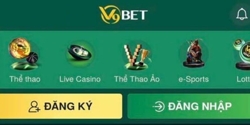 Quá trình đăng nhập trên V9bet nhanh chóng