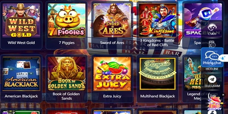 Giới thiệu về sảnh slot game Vin777